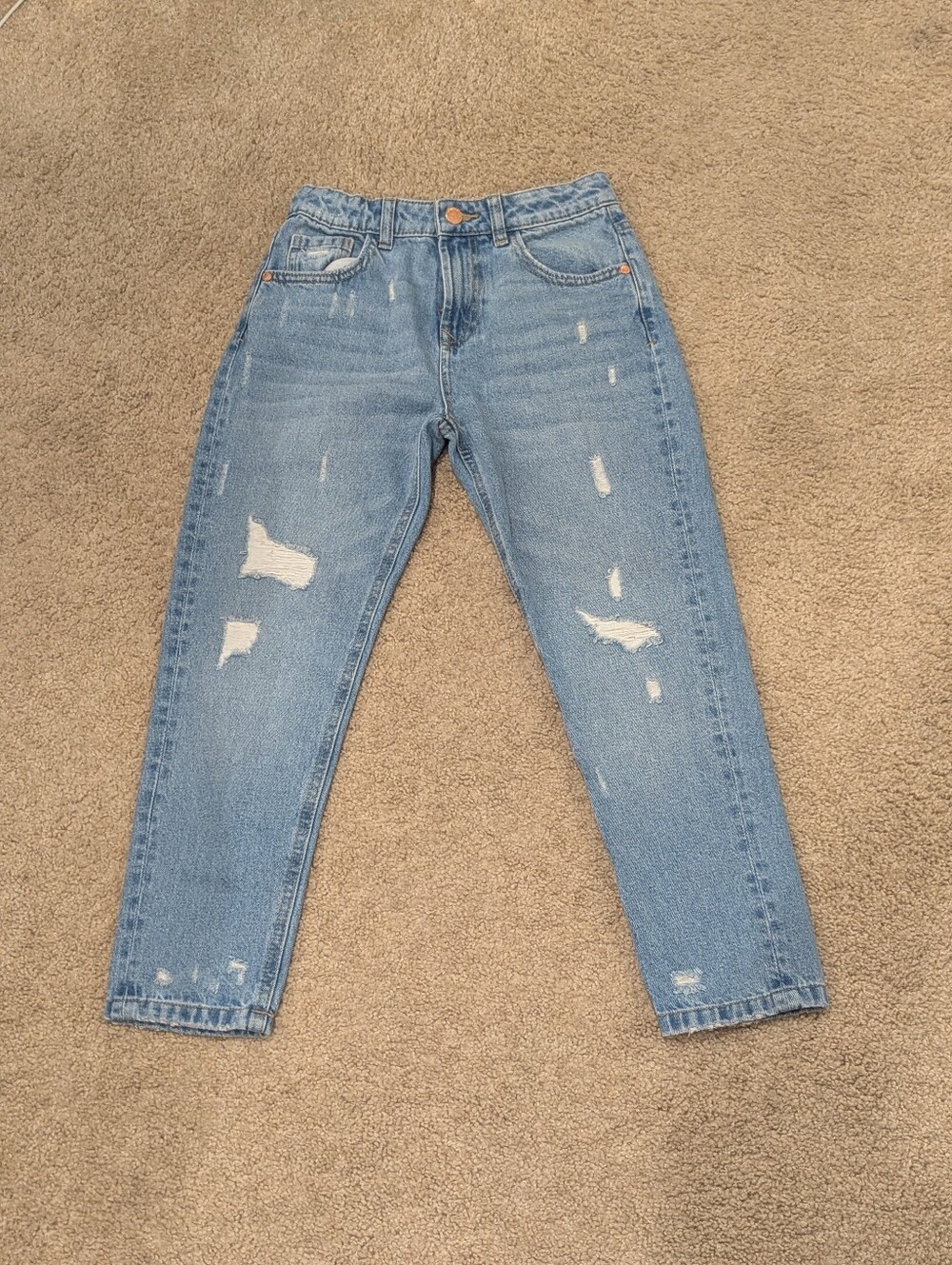 Sz 10-11 Kids Mom Jeans